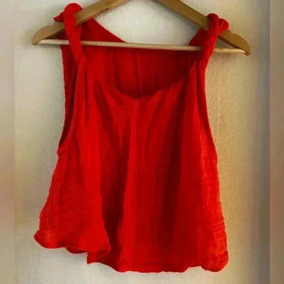 Free People Twisted Sleeveless Top - Picture 1 of 4